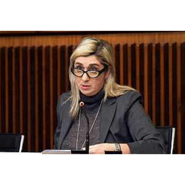 L'assessore regionale alle Infrastrutture e territorio, Cristina Amirante - L'assessore regionale alle Infrastrutture e territorio, Cristina Amirante