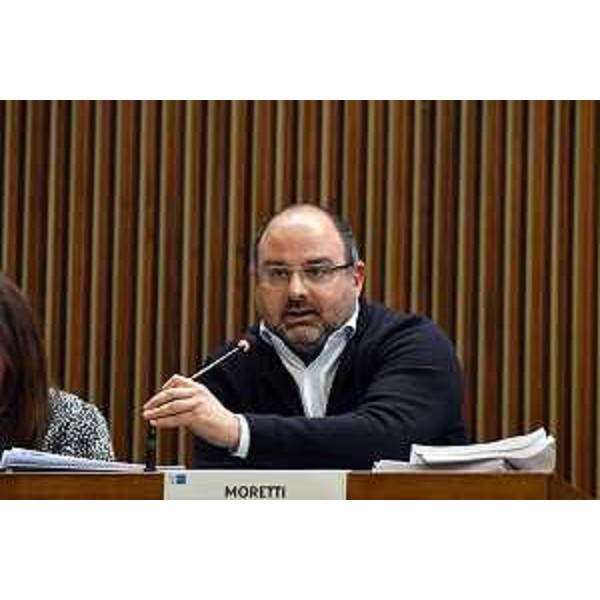 Diego Moretti, capogruppo del Pd - Diego Moretti, capogruppo del Pd