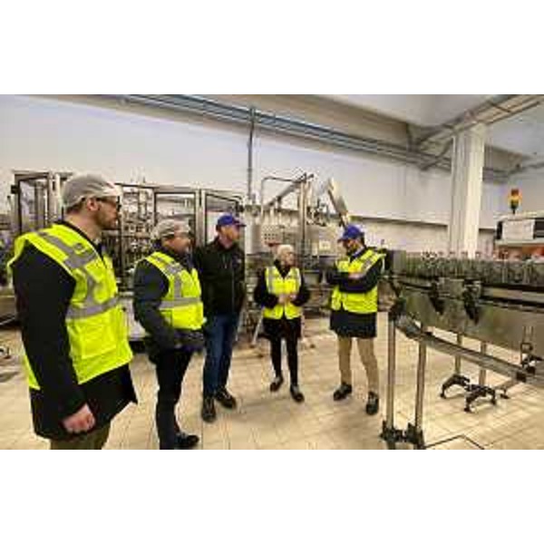 La visita dell'assessore Cristina Amirante allo stabilimento della Dolomia - La visita dell'assessore Cristina Amirante allo stabilimento della Dolomia