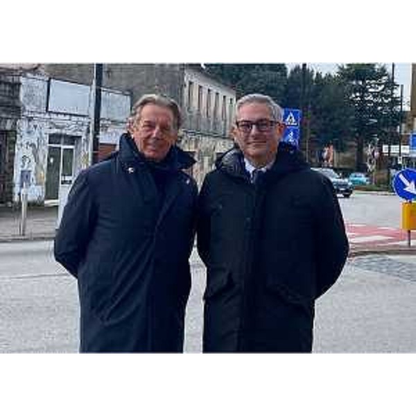 L'assessore regionle Fabio Scoccimarro con il consigliere regionale Alessandro Basso (FdI) - L'assessore regionle Fabio Scoccimarro con il consigliere regionale Alessandro Basso (FdI)