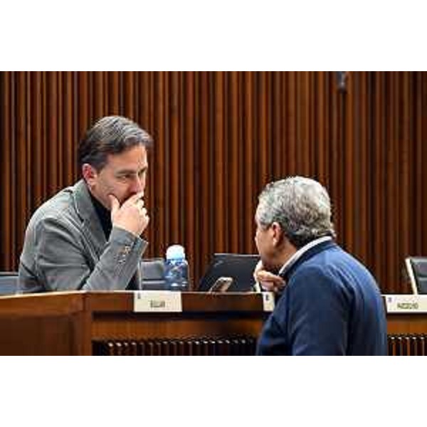 Massimo Moretuzzo (Patto-Civica) e Francesco Martines (Pd) - Massimo Moretuzzo (Patto-Civica) e Francesco Martines (Pd)