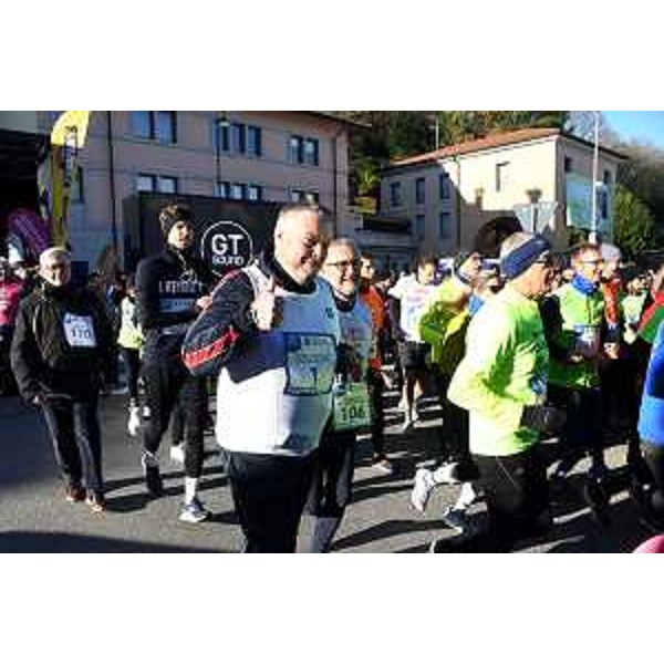 Diego Bernardis (Fp) impegnato nella sua ora di corsa - Diego Bernardis (Fp) impegnato nella sua ora di corsa