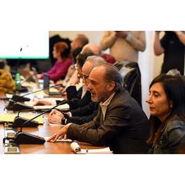 Il direttore generale di Asugi, Antonio Poggiana, durante l'audizione - Il direttore generale di Asugi, Antonio Poggiana, durante l'audizione