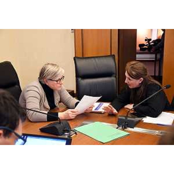 Simona Liguori (Patto-Civica Fvg) e Rosaria Capozzi (M5S) - Simona Liguori (Patto-Civica Fvg) e Rosaria Capozzi (M5S)