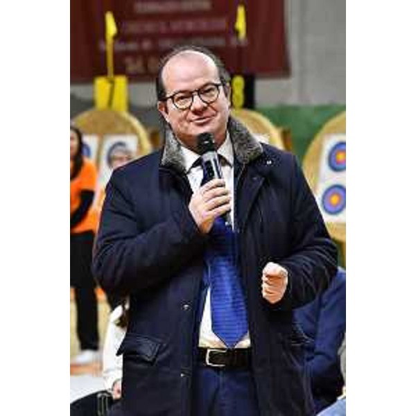 Il vicegovernatoreco delega allo Sport Mario Anzil porta il saluto della Regione alla cerimonia di apertura della ventesima edizione per la Coppa Italia Centri Giovanili Fitarco - Il vicegovernatoreco delega allo Sport Mario Anzil porta il saluto della Regione alla cerimonia di apertura della ventesima edizione per la Coppa Italia Centri Giovanili Fitarco