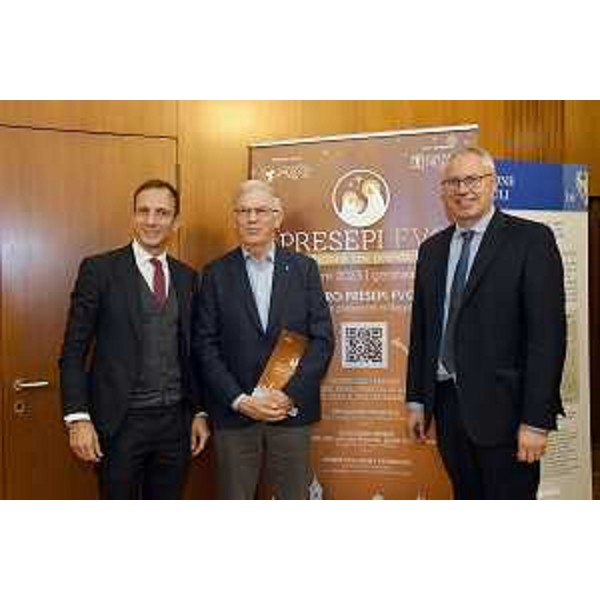 Il presidente Massimiliano Fedriga, il presidente Valter Pezzarini, il presidente Mauro Bordin - Il presidente Massimiliano Fedriga, il presidente Valter Pezzarini, il presidente Mauro Bordin