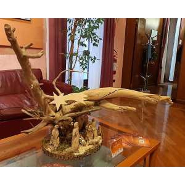 Uno dei presepi esposti in Cr Fvg - Uno dei presepi esposti in Cr Fvg