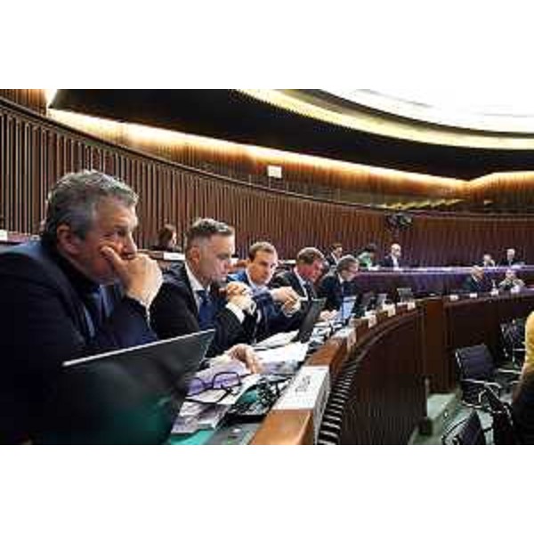 Francesco Martines, Massimo Mentil e Massimiliano Pozzo (Pd) - Francesco Martines, Massimo Mentil e Massimiliano Pozzo (Pd)