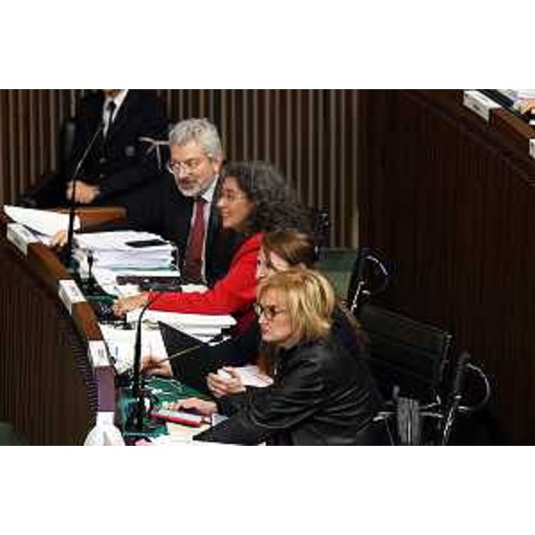 I componenti del Gruppo Misto e Laura Fasiolo (Pd) - I componenti del Gruppo Misto e Laura Fasiolo (Pd)