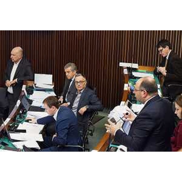 I banchi occupati dal Pd - I banchi occupati dal Pd