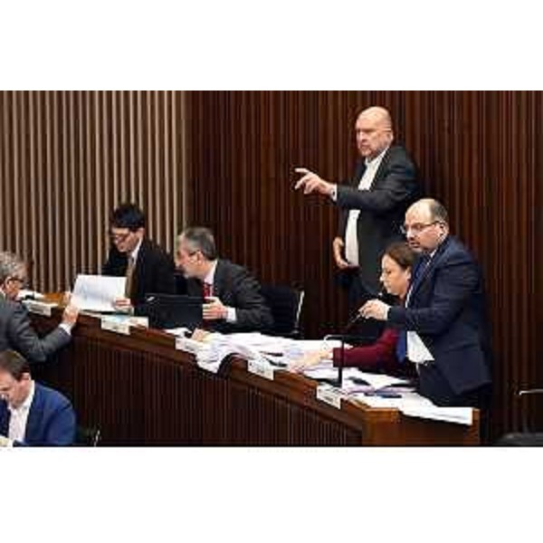 I banchi del Pd in Aula - I banchi del Pd in Aula