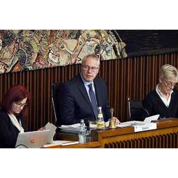 Il presidente del Consiglio regionale, Mauro Bordin - Il presidente del Consiglio regionale, Mauro Bordin