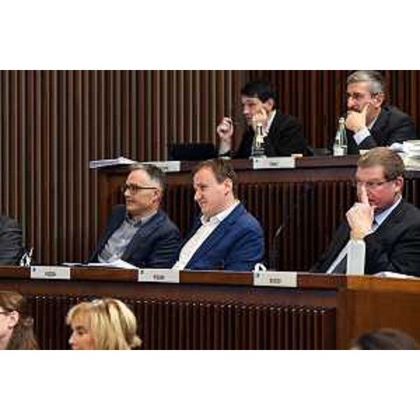 I banchi del Pd in Aula - I banchi del Pd in Aula