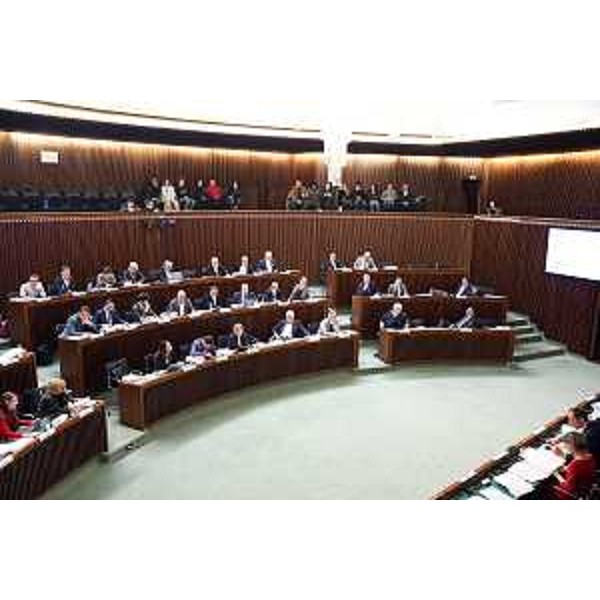 L'Aula con alcuni studenti tra il pubblico - L'Aula con alcuni studenti tra il pubblico