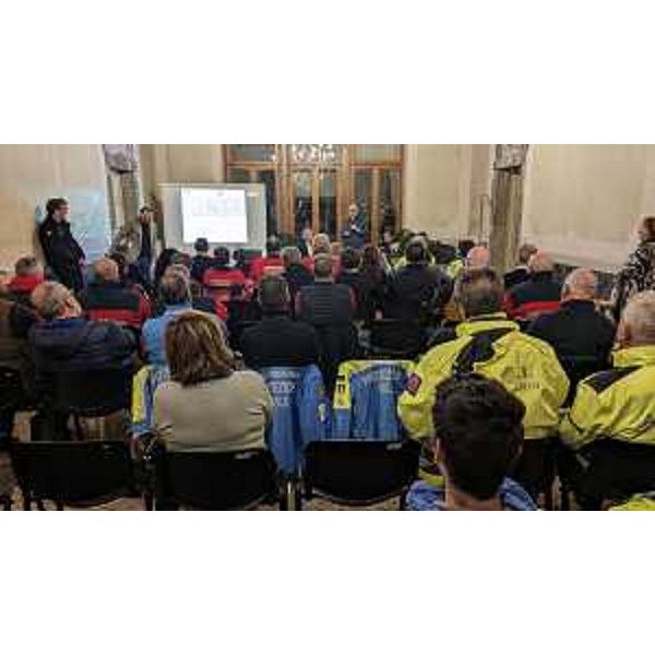 L'assessore Riccardo Riccardi interviene all'incontro dedicato alla messa in sicurezza dei beni culturali - L'assessore Riccardo Riccardi interviene all'incontro dedicato alla messa in sicurezza dei beni culturali 