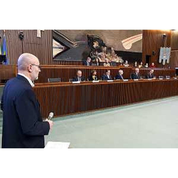 Un altro momento della conferenza stampa - Un altro momento della conferenza stampa