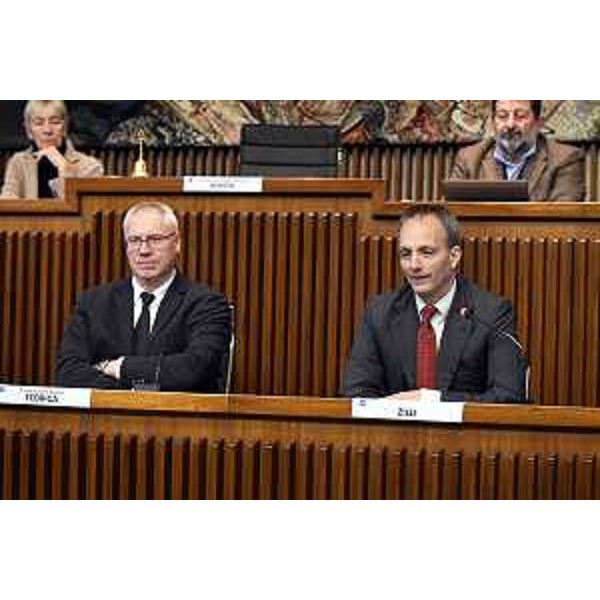 Il presidente del Cr Fvg, Mauro Bordin, insieme al vicepresidente Francesco Russo - Il presidente del Cr Fvg, Mauro Bordin, insieme al vicepresidente Francesco Russo