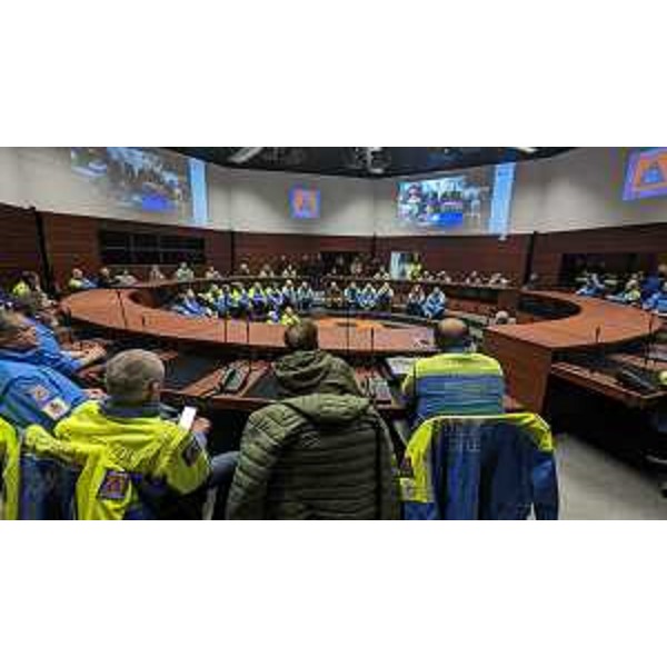 Un momento dell'incontro a Palmanova - Un momento dell'incontro a Palmanova 