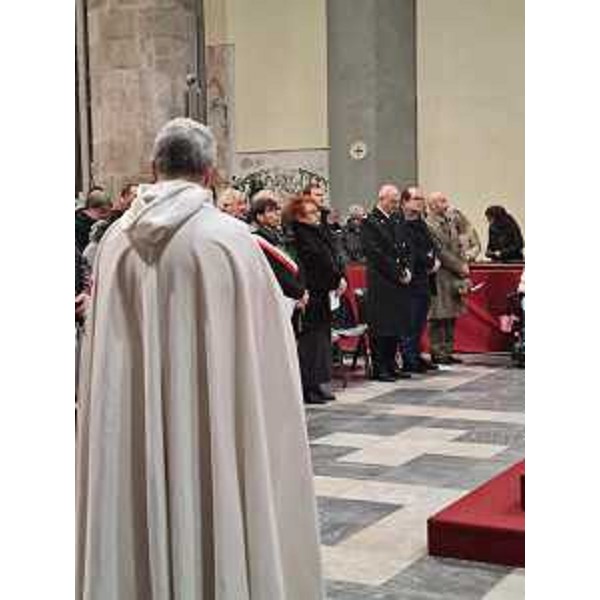 Il vicegovernatore Anzil assiste alla Messa dello spadone nel duomo di Cividale - Il vicegovernatore Anzil assiste alla Messa dello spadone nel duomo di Cividale