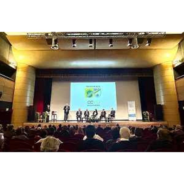 L'affollata platea che ha assistito al dibattito - L'affollata platea che ha assistito al dibattito