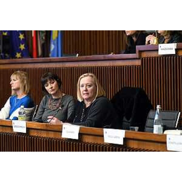 Magda Gruarin, Erika Adami e la presidente della Crpo Fvg, Dusy Marcolin - Magda Gruarin, Erika Adami e la presidente della Crpo Fvg, Dusy Marcolin