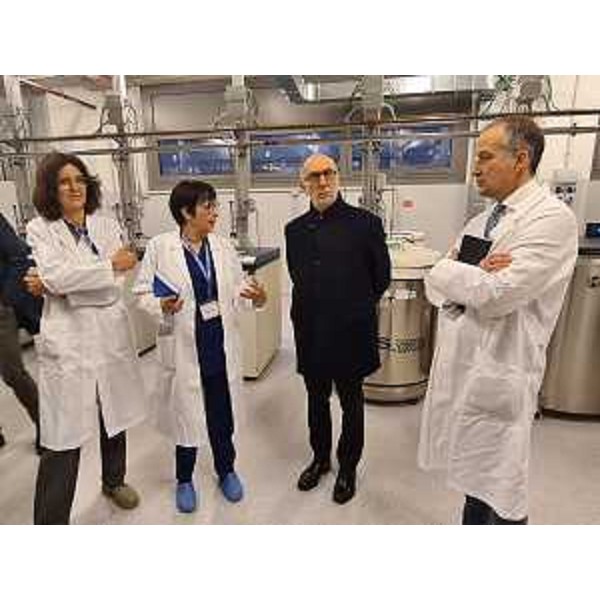 L'assessore Riccardi all'inaugurazione delle camere bianche e della sala criogenica allOspedale di Udine - L'assessore Riccardi all'inaugurazione delle camere bianche e della sala criogenica allOspedale di Udine 