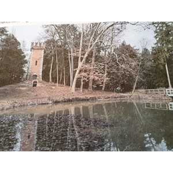 Il cantiere nel Parco di Villa Verda a Brugnera. - Il cantiere nel Parco di Villa Verda a Brugnera.