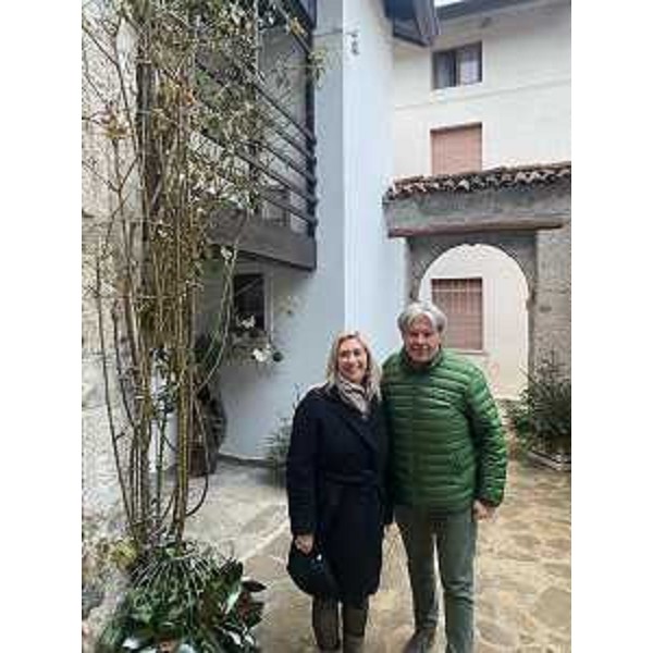 L'assessore regionale Cristina Amirante ha incontrato il sindaco di Andreis Fabrizio Prevarin. - L'assessore regionale Cristina Amirante ha incontrato il sindaco di Andreis Fabrizio Prevarin.