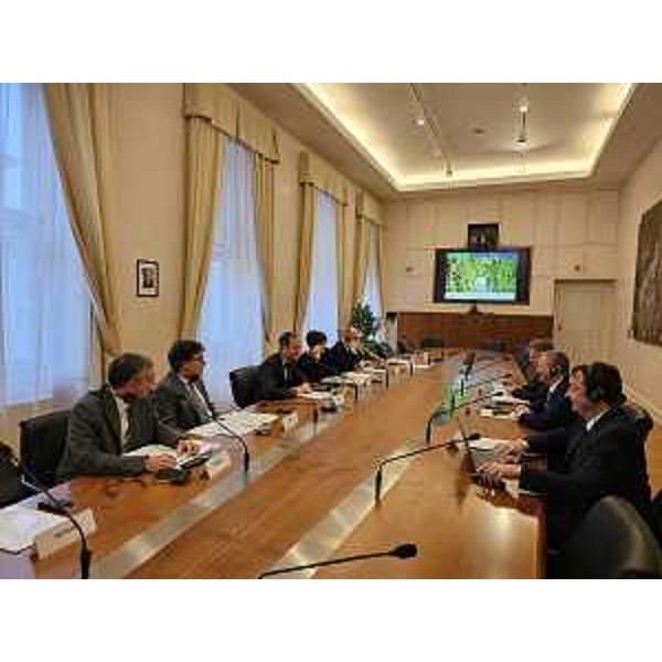 Un momento dell'incontro con la delegazione della Regione Vysocina (Repubblica Ceca) - Un momento dell'incontro con la delegazione della Regione Vysocina (Repubblica Ceca)