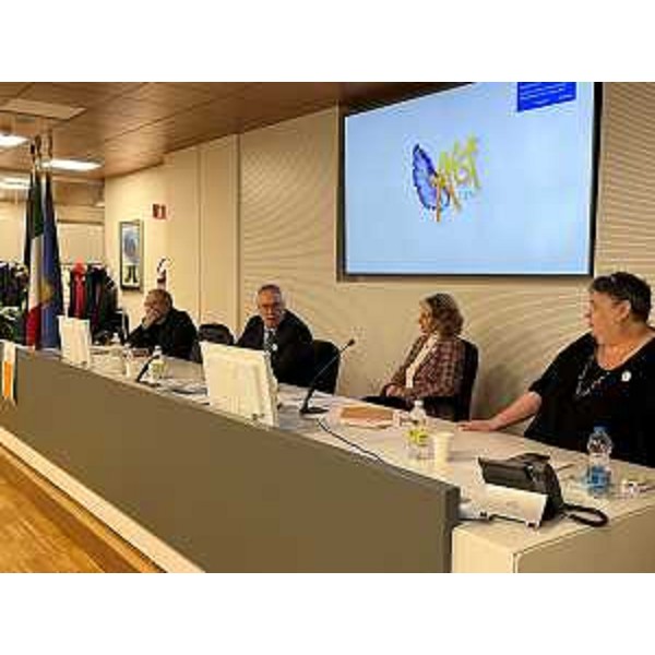 Mauro Bordin, presidente del Consiglio regionale del Fvg, durante il suo intervento - Mauro Bordin, presidente del Consiglio regionale del Fvg, durante il suo intervento