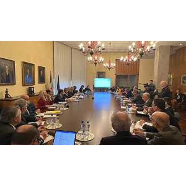 Un altro momento della riunione che si è tenuta a Gorizia. - Un altro momento della riunione che si è tenuta a Gorizia.