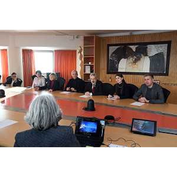 I consiglieri con la presidente Petrillo - I consiglieri con la presidente Petrillo