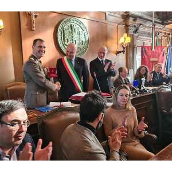 La cerimonia di conferimento della cittadinanza onoraria di Trieste alla Brigata Sassari - La cerimonia di conferimento della cittadinanza onoraria di Trieste alla Brigata Sassari