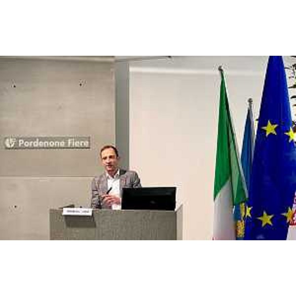 Il governatore Massimiliano Fedriga al Business forum transadriatico a Pordenone - Il governatore Massimiliano Fedriga al Business forum transadriatico a Pordenone