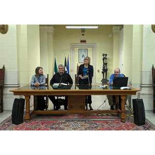 L'assessore Barbara Zilli interviene alla presentazione di Udin Jump - L'assessore Barbara Zilli interviene alla presentazione di Udin Jump