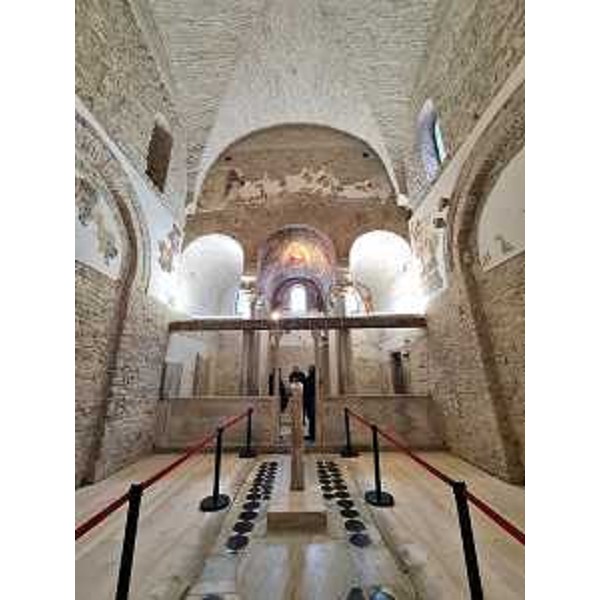 Il monastero di Santa Maria in Valle di Cividale che ospita l'antico Tempietto longobardo visitato dall'assessore Sebastiano Callari. - Il monastero di Santa Maria in Valle di Cividale che ospita l'antico Tempietto longobardo visitato dall'assessore Sebastiano Callari.