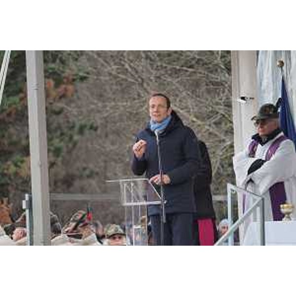 L'intervento del governatore Fedriga. - L'intervento del governatore Fedriga.