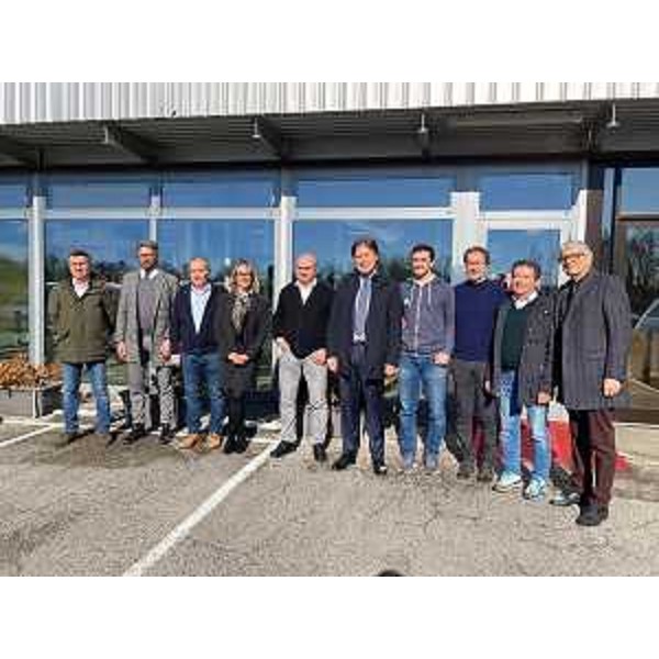 L'assessore Sergio Emidio Bini alla Eurometal di Pagnacco - L'assessore Sergio Emidio Bini alla Eurometal di Pagnacco 