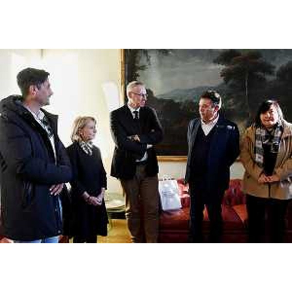 Vergara Borquez, Anna Maria Zilli, il presidente Mauro Bordin, Agostino Maio e Simona De Pauli - Vergara Borquez, Anna Maria Zilli, il presidente Mauro Bordin, Agostino Maio e Simona De Pauli