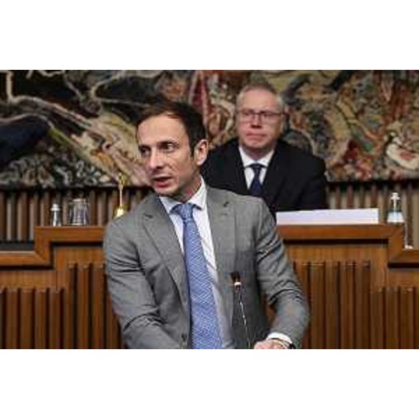 L'intervento del governatore Massimiliano Fedriga - L'intervento del governatore Massimiliano Fedriga