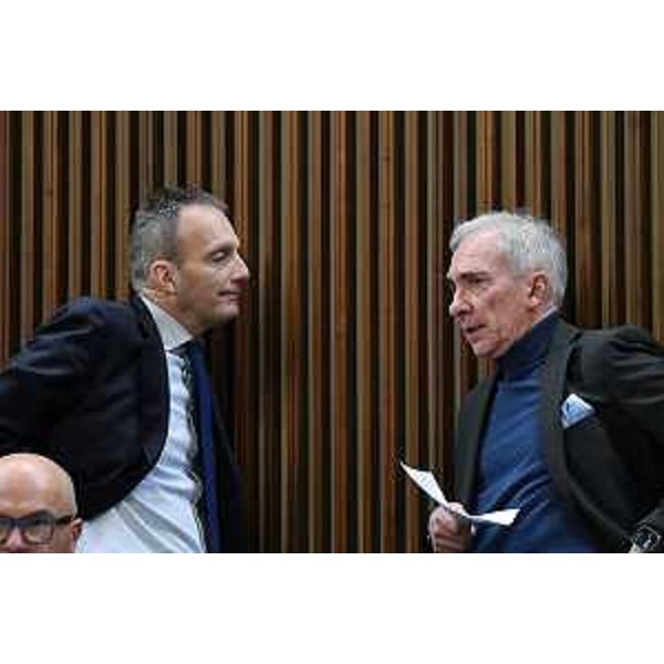 Francesco Russo (Pd) e Roberto Novelli (FI) - Francesco Russo (Pd) e Roberto Novelli (FI)