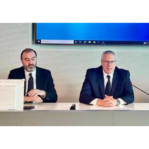 L'intervento del presidente Bordin. A sinistra nella foto Daniele Sergon, presidente dell'Aclif - L'intervento del presidente Bordin. A sinistra nella foto Daniele Sergon, presidente dell'Aclif