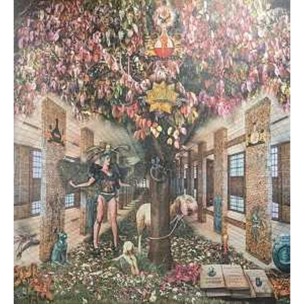 Una delle opere in mostra - Una delle opere in mostra