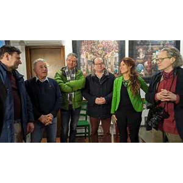 Un momento dell'inaugurazione - Un momento dell'inaugurazione 