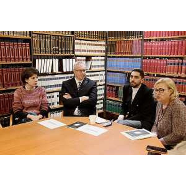 Da sinistra: Giulia Massolino (Patto per l'autonomia-Civica fvg), il presidente Mauro Bordin, Pasquale Guadagno e Renata della Rocca - Da sinistra: Giulia Massolino (Patto per l'autonomia-Civica fvg), il presidente Mauro Bordin, Pasquale Guadagno e Renata della Rocca