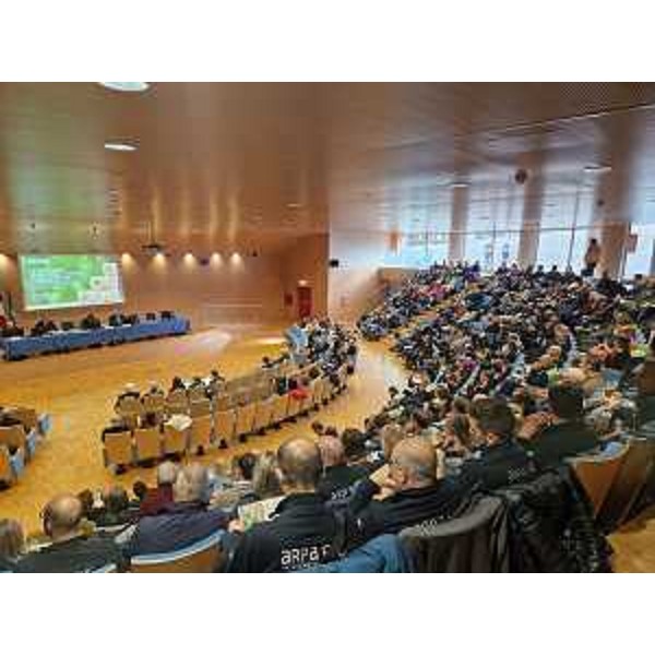Il pubblico presente al convegno nell'auditorium Comelli della sede della Regione Fvg a Udine. - Il pubblico presente al convegno nell'auditorium Comelli della sede della Regione Fvg a Udine.