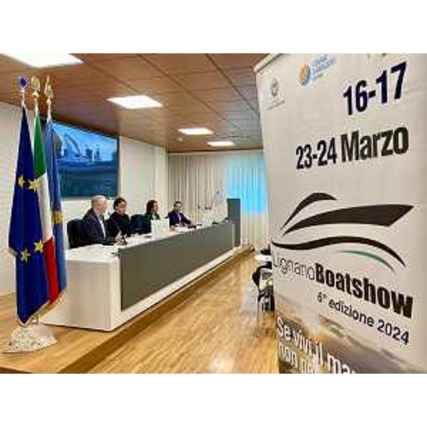 Una fase della presentazione del Lignano boat show 2024 - Una fase della presentazione del Lignano boat show 2024