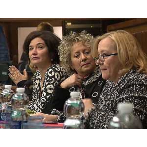 Dusy Marcolin (prima da dx), presidente della Crpo Fvg - Dusy Marcolin (prima da dx), presidente della Crpo Fvg