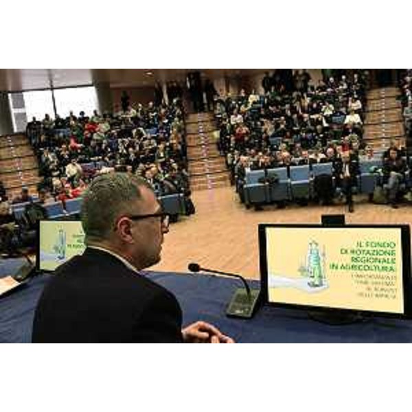 L'assessore Stefano Zannier interviene a Udine al convegno dedicato al Fondo di rotazione regionale in agricoltura - L'assessore Stefano Zannier interviene a Udine al convegno dedicato al Fondo di rotazione regionale in agricoltura