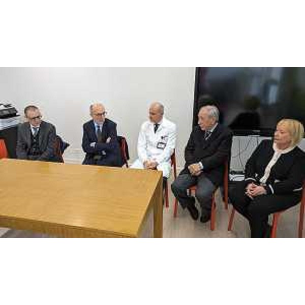 L'assessore Riccardo Riccardi interviene alla consegna dell'ecografo all'ospedale di Pordenone - L'assessore Riccardo Riccardi interviene alla consegna dell'ecografo all'ospedale di Pordenone